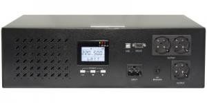 SNR-UPS-LIRM-3000-PS - ИБП Line-Interactive 3000ВА/2400Вт 48VDC, АКБ: 4x7Ач/12В, Rackmount 3U, 3xSchuko, LCD  (чистый синус на выходе)