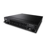 Cisco ISR4451-X - Маршрутизатор, 4 комбо порта 10/100/1000BaseT |SFP, 2 порта PoE, 2 слота SM, 3 слота NIM, 1 слот ISC