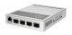 CRS305-1G-4S+IN - Коммутатор, Five-port desktop switch with one Gigabit Etherent port and four SFP+ 10Gbps ports