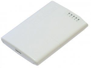 MikroTik PowerBox (RB750P-PBr2) - Маршрутизатор 650MHz CPU, 64MB RAM, 5xEthernet with PoE output for four ports, RouterOS L4, outdoor case, PSU, POE