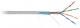 NETLAN EC-UF004-5E-PVC-GY-1 - 100м, кабель витая пара F/UTP 4 пары, Кат.5e (Класс D), 100МГц, одножильный, BC (чистая медь), внутренний, PVC нг(B), серый