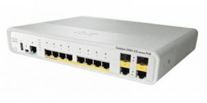 Cisco Catalyst WS-C3560CG-8TC-S - Коммутатор Layer3, 8 портов 10/100/1000Base-T, 2 универсальных порта (10/100/1000Base-T или 1000Base-X(SFP), блок питания AC