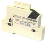 Info-Sys РГ4GPoE 1DIN - Грозозащита Ethernet 1G с заземлением, PoE