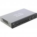 Cisco SG300-10SFP - Управляемый коммутатор 3 уровня, 10 портов 10/100/1000Base-X (SFP), 2 комбинированных порта 10/100/1000Base-Т/SFP