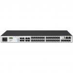SNR-S3850G-24FX-UPS - Управляемый коммутатор уровня 3, 16 портов 100/1000BaseX SFP, 8 Combo портов GE, 4 порта 1/10G SFP+, функция заряда АКБ