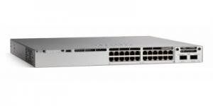 Cisco Catalyst C9300-24T-E - Управляемый коммутатор Layer3, 24 порта 10/100/1000 Base-T, с модулем аплинка: 4 x 1G порта, 4 x Multigigabit (100M,1G, 2.5G, 5G и 10G) порта, 8 x 10G порта, 2 x 25G порта и 2 x 40G порта