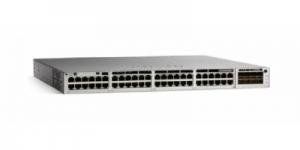 Cisco Catalyst C9300-48T-E - Управляемый коммутатор Layer3, 48 портов 10/100/1000 Base-T, с модулем аплинка: 4 x 1G порта, 4 x Multigigabit (100M,1G, 2.5G, 5G и 10G) порта, 8 x 10G порта, 2 x 25G порта и 2 x 40G порта