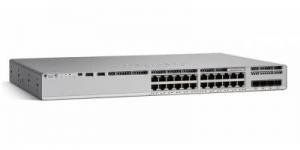 Cisco Catalyst C9200-24T-E - Управляемый коммутатор Layer3, 24 порта 10/100/1000 Base-T, с модулем аплинка: 4 x 1G порта, 4 x 1G/10G порта, функционал Network Essentials