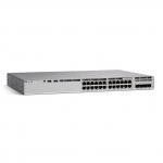 Cisco Catalyst C9200-24P-E - Управляемый коммутатор Layer3, 24 порта 10/100/1000 Base-T PoE+, с модулем аплинка: 4 x 1G порта, 4 x 1G/10G порта, функционал Network Essentials