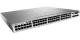 Cisco WS-C3850-48T-E - Управляемый коммутатор Layer3, 48 портов 10/100/1000Base-T, встроенный беспроводной контроллер до 50 точек доступа, 4 GE порта(SFP) или 4 10GE порта(SFP+) с модулем аплинка