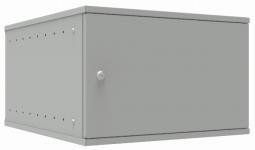 SNR-TWC-6-MDL - Шкаф телекоммуникационный настенный 6U, 523х600х332мм (ШхГхВ) серия LITE (металлическая дверь)