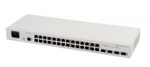 Eltex MES1428 - Ethernet-коммутатор, 24 порта 10/100 Base-T, 4 комбо-порта 10/100/1000 Base-T/100/1000 Base-X (SFP) 220V AC