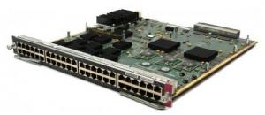Cisco Catalyst WS-X6148-RJ-45 Модуль для Cisco Catalyst 6500 Series, 48 портов 10/100BaseTX. Поддержка IEEE 802.3af PoE (Power of Ethernet) до 15.4W на порт