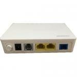 Абонентское устройство GPON ONT (Optical Network Terminal) от HUAWEI поддерживает 1 порт GPON (SC/UPC). ONT имеет 2 порта 10/100Base-T (RJ45), порт для