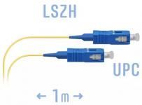 SNR-PC-SC/UPC-1m (0,9) - Шнур монтажный SС/UPC - SС/UPC, SM, 1 метр (диаметр 0.9мм) (17513) купить в Казани 	Шнур монтажный SС/UPC - SС/UPC представляет собой отрезок оптического волокна в буфе