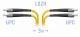 SNR-PC-FC/UPC-DPX-3m - Патч-корд оптический прямой FC/UPC - FC/UPC, SM, Duplex, 3 метра [11826]