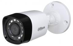 DH-HAC-HFW1000RP-0280B-S3 - цилиндрическая мультиформатная камера видеонаблюдения 720р для уличной установки с ИК-подсветкой дальностью до 20 метров. Температурный режим эксплуатации от -40°C до +60°C