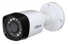DH-HAC-HFW1000RP-0280B - цилиндрическая мультиформатная камера видеонаблюдения 720р для уличной установки с ИК-подсветкой дальностью до 20 метров. Температурный режим эксплуатации от -40°C до +60°C