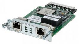 Cisco HWIC-2FE - Модуль, 2 маршрутизируемых порта 10/100BaseT, для маршрутизаторов 1800, 2800, 3800 серии.