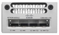 Описание: Модуль Cisco C3850-NM-2-10G 2 порта 10G (SFP+), 4 порта 1G (SFP), для коммутаторов Cisco 3850 Описание на сайте производителя Производитель: Cisco