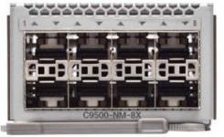 Модуль Cisco Catalyst C9500-NM-8X (8 портов 1/10GE SFP/SFP+) для коммутаторов Cisco Catalyst C9500 (C9500-40X и C9500-16X)