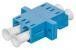 SNR-ADP-LC-DPX SM - Адаптер проходной LC/UPC - LC/UPC, Duplex [02108]