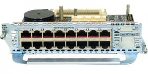 Характеристики: Портов - 16 Интерфейс - Ethernet 10Base-T/100Base-TX Тип разъемов - RJ-45 Скорость передачи данных - 100 Mbps Таблица модулей Cisco (Router