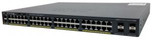 Cisco Catalyst WS-C2960X-48LPS-L - Управляемый коммутатор Layer2, 48 портов 10/100/1000Base-T, 4 порта 1000Base-X SFP, PoE стандарта IEEE 802.3af (до 24 портов до 15.4W), IEEE 802.3at (до 12 портов до 30W)