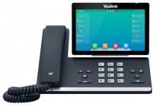 Yealink SIP-T57W — IP-телефон премиум-класса для руководителей и менеджеров с большой нагрузкой. Благодаря цветному 7 LCD-экрану с touch-screen, встроенным модулям Bluetooth и WiFi улучшается качество и эффективность работы сотрудника в режиме многозадачности