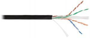 NIKOMAX NKL 4641B-BK - 100м, кабель витая пара NIKOLAN U/UTP 4 пары, Кат.6 (Класс E), тест по ISO/IEC, 250МГц, одножильный, BC (чистая медь), 23AWG (0.57мм), внешний, PE до -60С, черный купить в Казани 	Описание:	Внешние кабели NIKOLAN 4-й серии — оптимальный выбор для построения сетей вне помещений.