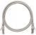 NIKOMAX NMC-PC4SD55B-003-GY - 0.3м, 1шт., коммутационный шнур F/UTP 4 пары, Кат.5е (Класс D), 100МГц, 2хRJ45/8P8C, T568B, заливной, с защитой защелки, многожильный, BC (чистая медь), 26AWG (7х0.165мм), PVC нг(А), серый