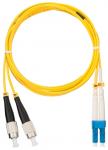 NIKOMAX NMF-PC2S2C2-FCU-LCU-001 - 1м, шнур волоконно-оптический, переходной, одномодовый 9/125мкм, стандарта OS2, FC/UPC-LC/UPC, двойной, LSZH нг(A)-HFLTx, 2мм, желтый купить в Казани 	Описание:	Оптические переходные шнуры представляют собой отрезок оптического кабеля, оконцованного