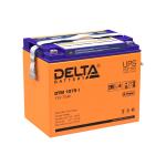 Delta DTM 1275 I - Аккумуляторная батарея, AGM, 75Ач, 12В, LCD-дисплей