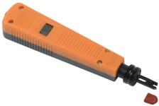 ITK TI1-G110-P - Инструмент ударный для IDC Krone/110 оранжево-серый купить в Казани 	В процессе организации структурированных кабельных систем и работы с кабелем невозможно обойтись бе