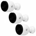 Ubiquiti UniFi Video Camera G3 Pro (3-pack) (UVC-G3-PRO-3) - Три IP-видеокамеры 1080p, 30FPS, EFL 3-9 мм, ƒ/1.2 - ƒ/2.1