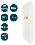 Wi-Tek WI-CPE515 - Точка доступа 5ГГц, 16дБи, 27дБм, MIMO 2x2, Passive PoE 24V купить в Казани 	Точки доступа WI-CPE515 - это бюджетное решение для организации беспроводных каналов межд