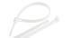 NIKOMAX NMC-CTN350-80-RL-WT-100 - уп-ка 100шт., стяжка нейлоновая открывающаяся, 350х8.0мм, белая