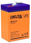 Delta HR 6-4.5 -  - Аккумуляторная батарея для ИБП, AGM, 4.5Ач, 6В