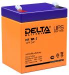 Delta HR 12-5 - Аккумуляторная батарея для ИБП, AGM, 5Ач, 12В