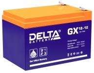 Delta GX 12-12 - Аккумуляторная батарея, AGM+GEL, 15Ач, 12В