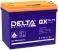 Delta GX 12-75 - Аккумуляторная батарея, AGM+GEL, 75Ач, 12В