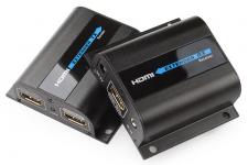 Lenkeng LKV372Pro - Удлинитель HDMI, FullHD, CAT6, до 50 метров, проходной HDMI купить в Казани 	LKV372PRO обеспечивает стабильную передачу видео высокой четкости по витой паре. Устройство по