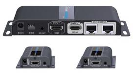 Lenkeng LKV712Pro - Разветвитель-удлинитель 1*2 HDMI, ИК, CAT6, до 40 метров купить в Казани 	LKV712Pro обеспечивает стабильную передачу видео высокой четкости по витой паре. Устройство по