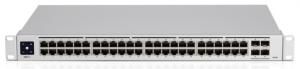 Ubiquiti UniFi Switch 48 PRO (USW-Pro-48) - Коммутатор в стойку, 48х 1G RJ45, 4х 10G SFP+ купить в Казани 	Описание Ubiquiti UniFi Switch 48 PRO			Полноценный управляемый коммутатор, обладающий 48 гигабитны
