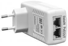 POWERTONE PI-250-1P -  PoE инжектор неуправляемый, 1x10/100BASE-TX 50В PoE passive, PoE бюджет 25Вт купить в Казани 										Характеристики														Пары портов										1														Стандарт Ethernet