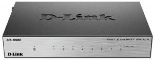D-Link DES-1008D - Неуправляемый коммутатор с 8 портами 10/100Base-TX купить в Казани 	5-портовый (DES-1005D) и 8-портовый (DES-1008D) коммутаторы D-Link с поддержкой функции plug-and-pl