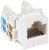 NETLAN EC-UKJ-UE2-WT-10 - уп-ка 10шт., модуль-вставка типа Keystone, Кат.6 (Класс E), 250МГц, RJ45/8P8C, 110/KRONE, T568A/B, неэкранированный, белый