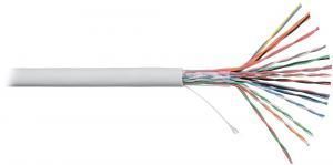 NETLAN EC-UU016-5-PVC-GY-3 - 305м, кабель витая пара U/UTP 16 пар, Кат.5 (Класс D), 100МГц, одножильный, BC (чистая медь), внутренний, PVC нг(B), серый купить в Казани 	Описание:	Многопарный кабель на основе витой пары, категории 5 применяется для организации магистра