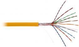 NETLAN EC-UU010-5-LSZH-OR-3 - 305м, кабель витая пара U/UTP 10 пар, Кат.5 (Класс D), 100МГц, одножильный, BC (чистая медь), внутренний, LSZH нг(B)-HF, оранжевый