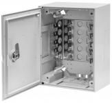 SNR KroBoxII-50 -  Малогабаритная распределительная коробка Kronection Box для установки 5 плинтов LSA 10 пар купить в Казани 	Распределительная коробка KroBoxI-50 предназначена для настенной установки внутри по